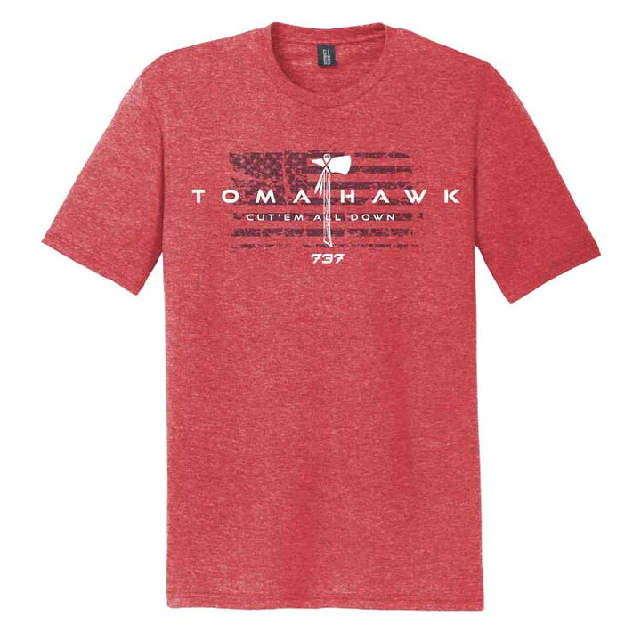 737 Tomahawk Flag Tee