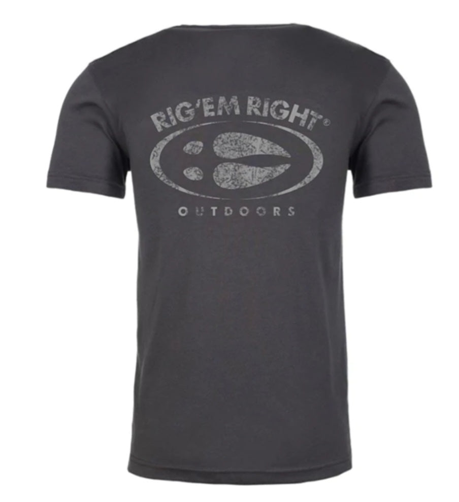 Rig'Em Right Hoof Icon Fitted Tee