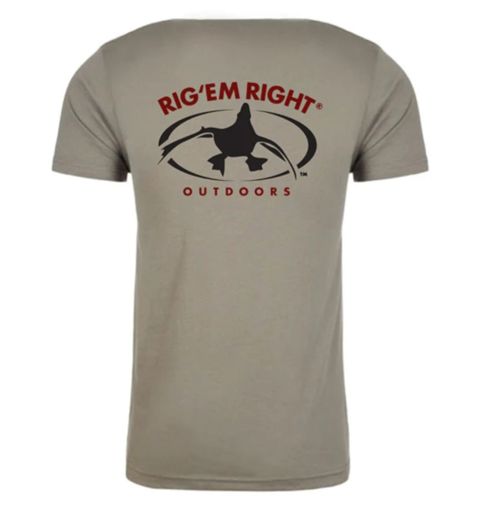 Rig'Em Right® Outdoors Logo Tee